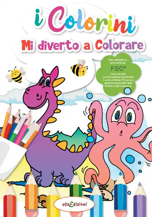 Colorini Mi Diverto A Colorare I Colorini - Vario - Elisedizioni
