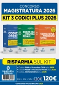 Immagine 0 di Kit Codice Plus 2026 3vol. Magistratura
