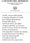 Immagine 0 di Occhio Del Monaco. Testo Originale A Fronte (l')