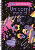 Immagine 0 di Unicorni Magici. Neon Gratta E Colora. Ediz. A Colori. Ediz. A Spirale. Con Matita Di Legno