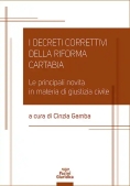 Immagine 0 di Decreti Correttivi Riforma Cartabia