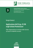 Immagine 0 di Applicazione D.lgs 8108 Istit.penitenz.