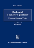 Immagine 0 di Modernita' E Pensiero Giuridic