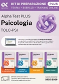 Immagine 0 di Alpha Test Plus Psicologia Tolc-psi. Kit Completo Di Preparazione Con Training On Line Personalizzat