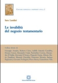 Immagine 0 di Invalidita' Del Negozio Testam