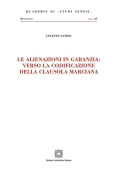 Immagine 0 di Alienazioni In Garanzia