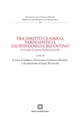 Immagine 0 di Tra Diritto Classico Tardoanti