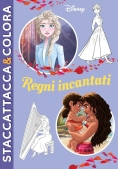 Immagine 0 di Regni Incantati. Disney. Staccattacca&colora. Con Adesivi. Ediz. A Colori