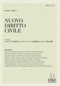 Immagine 0 di Nuovo Diritto Civile N. 1 - 2024