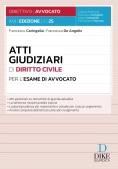 Immagine 0 di Atti Giudiziari Diritto Civile 2025 16ed