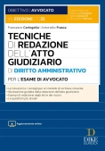 Immagine 0 di Tecniche Redazione Atto Giud.amm.vo 2025