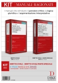 Immagine 0 di Kit 2v - Manuali Ragionati - Diritto Civile Pg + Ps 2025