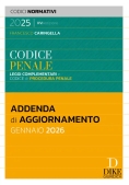 Immagine 0 di Addenda Agg. Codice Penale E Proc.2026