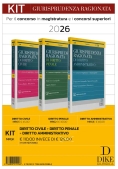 Immagine 0 di Kit Giurisprudenza Ragionata 3 Vol 2026
