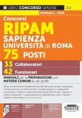 Immagine 0 di 75 Posti Ripam Univ. Sapienza 2026