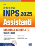 Immagine 0 di Inps - Assistenti 2025 - Manuale Preparazione