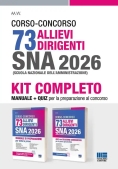 Immagine 0 di Kit 73 Allievi Dirigenti Sna 2026 2vol.
