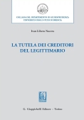 Immagine 0 di Tutela Dei Creditori