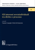 Immagine 0 di Interessi Sovraindividuali Dir.processo