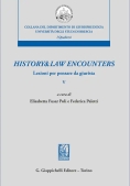 Immagine 0 di History & Law Encounters Tomo V