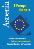 Immagine 0 di Aspenia 3 2024 Europa Piu' Sola