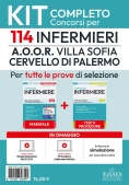 Immagine 0 di 114 Infermieri Palermo - Kit 2v - Manuale + Quiz