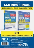Immagine 0 di 448 Inps E Inail - Kit 2v - Manuale + Quiz