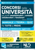 Immagine 0 di Concorsi Universita' 2026 Amm.vi Contab.