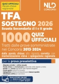 Immagine 0 di Tfa Sostegno Second.2026 1000 Quiz Uff