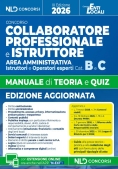 Immagine 0 di Collaboratore Professionale E Istruttore Cat.b/c - Manuale + Test
