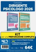 Immagine 0 di Kit Dirigente Psicologo 2026 2vol.