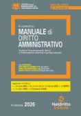 Immagine 0 di Manuale Diritto Amm.vo 2026 11ed.