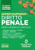 Immagine 0 di Supercompendio - Diritto Penale 2026