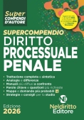 Immagine 0 di Supercompendio Dir.proces.penale 2026
