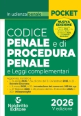 Immagine 0 di Codice Penale Proc.pen.pocket 2026