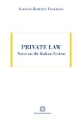 Immagine 0 di Private Law. Notes On The Ital