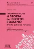 Immagine 0 di 17  Nuovo Manuale Di Storia Del Diritto Romano (diritto Pubblico Romano) (il)