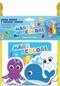 Immagine 0 di Mare Di Colori. Libri Bagno. Ediz. Illustrata. Con 7 Sagome Di Animali