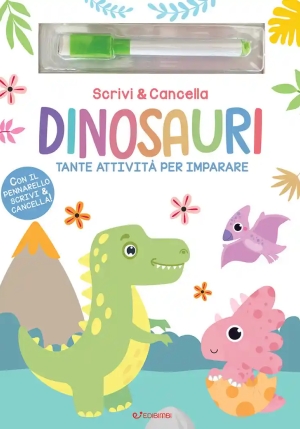 Scrivi & Cancella Dinosauri fronte