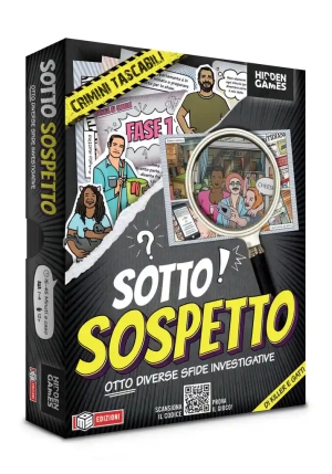 Sotto Sospetto (otto Diverse Sfide Investigative) fronte