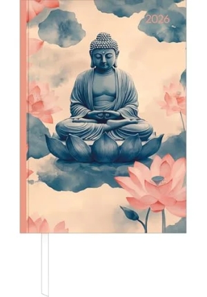 Agenda Giornaliera 12 Mesi 2026 Style Zen Cm 15x21 fronte