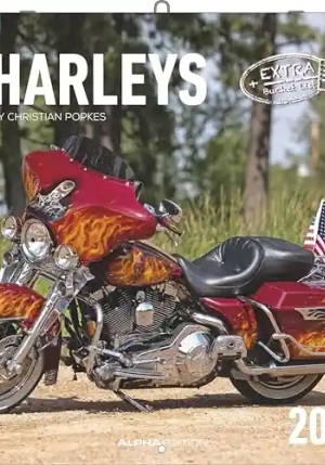 Calendario 2026 Harleys Cm 30x30 fronte