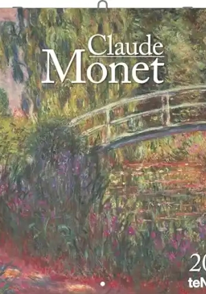 Calendario 2026 - Claude Monet 30x30 fronte
