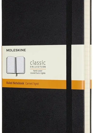 Noteb Expanded Lg Rul Blk Hard fronte