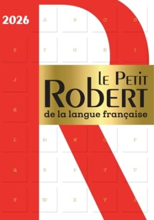 Le Petit Robert 2026 fronte