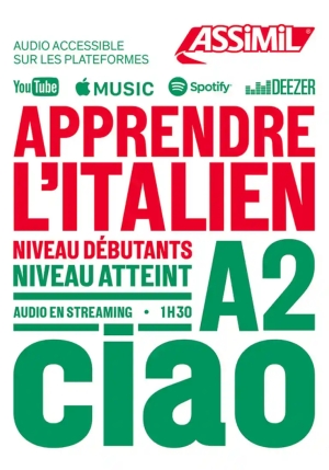 Apprendre L'italien. Con Audio In Streaming fronte
