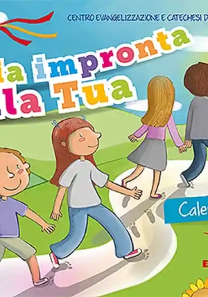 Passodopopasso. La Mia Impronta Nella Tua. Calendalbum. Ediz. Illustrata. Vol. 1 fronte