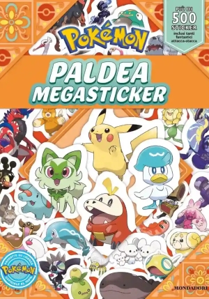 Pok?mon. Paldea Megasticker. Ediz. Illustrata fronte