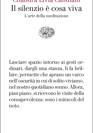 Silenzio ? Cosa Viva. L'arte Della Meditazione (il) fronte