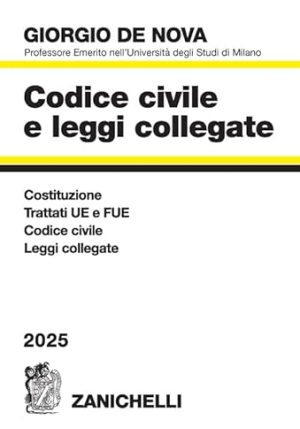 Codice Civile E Leggi Collegate 2025. Con Appendice Di Diritto Tributario fronte